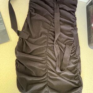Black Ruched Dress size Small